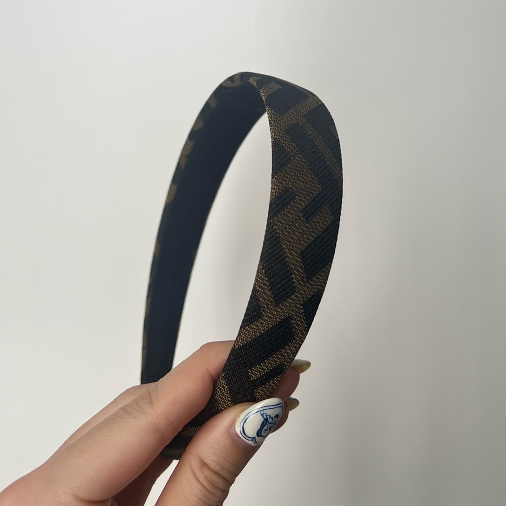 FENDI logo headband